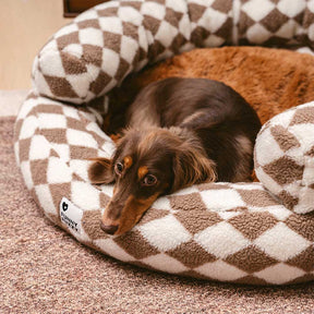 Cama Donut com Apoio Ortopédico - Funny Fuzzy